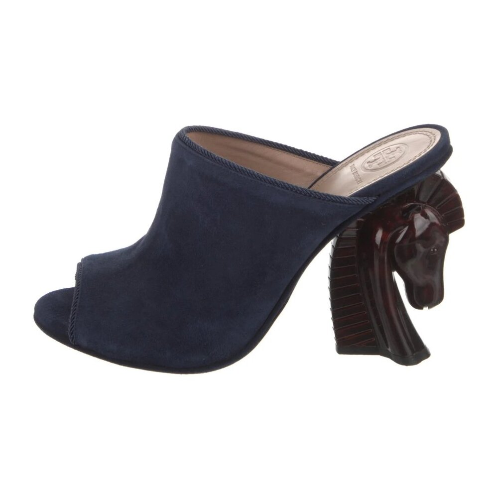 Tory Burch Barton Horse Heels - 8.5